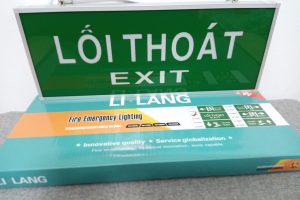 Đèn exit Lilang 1 mặt không chỉ hướng XF-BLZD-2LREI 3WA