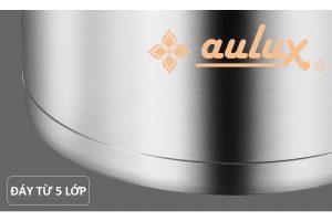 Nồi Đơn Inox Chống Dính Có Vung Aulux SPI- ɸ28