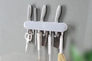 KỆ CÀI DAO KÉO CÓ MÓC TREO ECOCO E2028