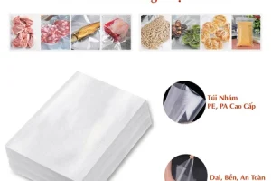 Túi Hút Chân Không Thực Phẩm JIDOSA 1 Mặt Nhám Chất Liệu PA-PE
