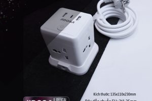 Ổ Cắm Điện Đa Năng nhiều lỗ cắm hình tháp JIDOSA JD-V413T